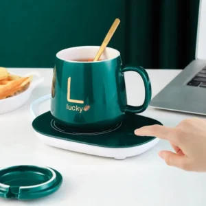 lucky smart mug | mug warmer usb pad powered | electric mug set