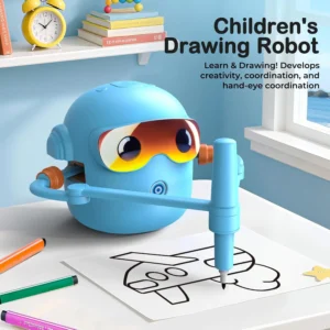 kids intelligent drawing robot toy | ai drawing robot for kids | drawing solution