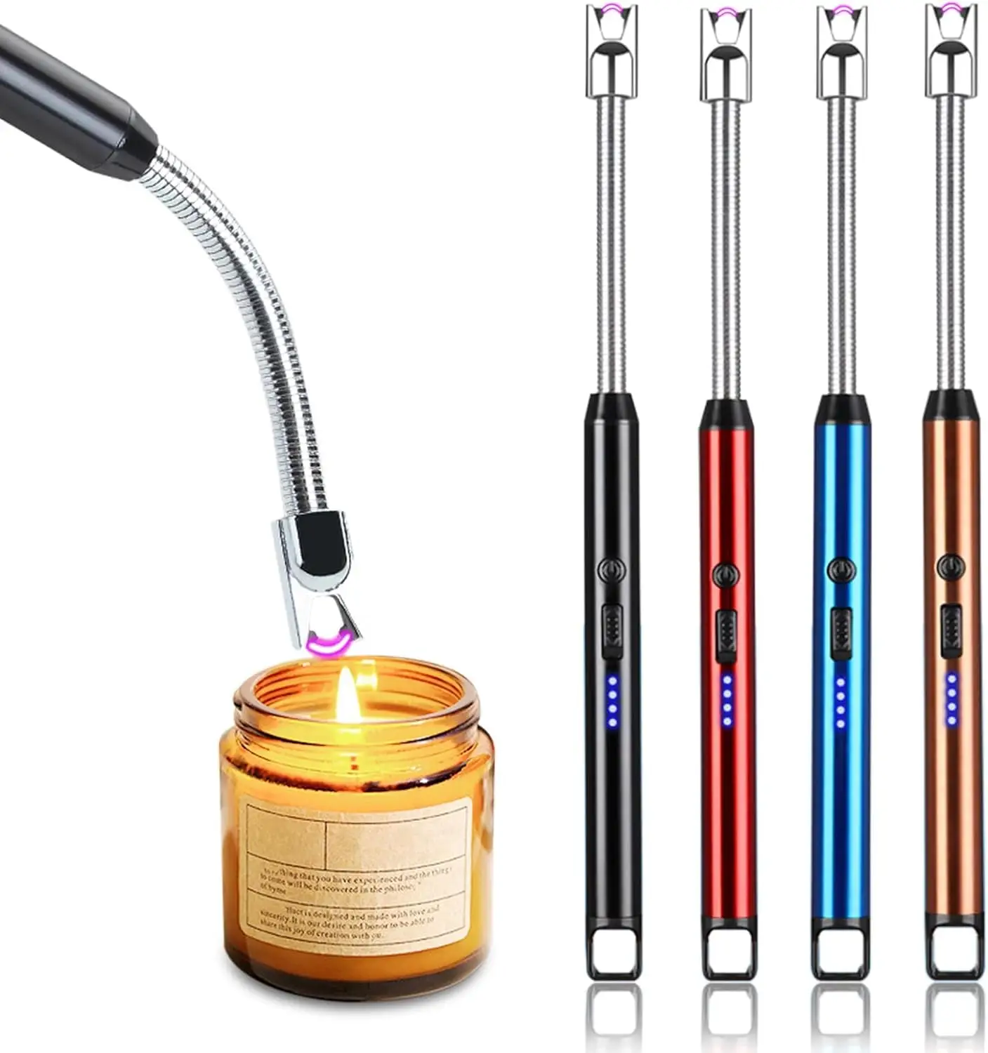 usb electric arc lighter | usb rechargeable flameless arc lighter – flexible